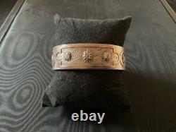 19th-Century Antique Bracelet in Silver and Gold