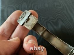 19th-Century Antique Bracelet in Silver and Gold