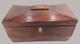 19th Century Charles X Mahogany Tea Box Set Dimensions 36x20x18cm