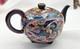19th Century Cloisonn&eacute; Bronze Teapot With Bird, Butterfly, And Flower Motif, Meiji Period