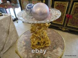 19th Century Gilded Bronze Cut Table Centerpiece 31cm High Napoleon III Era