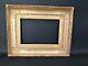 19th Century Golden Wooden Frame In Empire Style