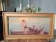 19th Century Oil Painting, The Frame Is More Recent (1940-1950)