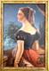 19th Century Painting And Frame, Oil Painting From The Romantic Era Circa 1830/1840