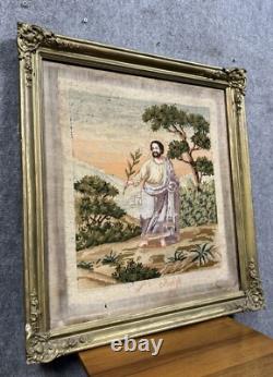 19th Century Tapestry Depicting Saint Joseph