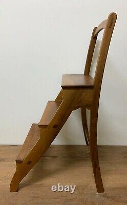 19th Century Walnut Library Staircase