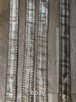 21 M of silk and gold thread trimmings from the Napoleon III era