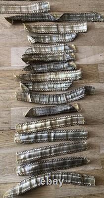 21 M of silk and gold thread trimmings from the Napoleon III era
