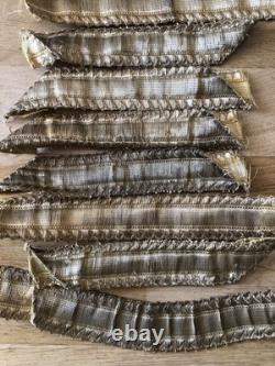 21 M of silk and gold thread trimmings from the Napoleon III era