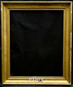 # 626 Framework Xixth Wood And Stucco Golden Frame For 80.4 X 65.2 CM