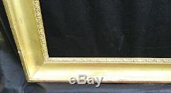 # 655 Framework Xixth Wood Gold Leaf Frame For 74.4 X 60.8 CM