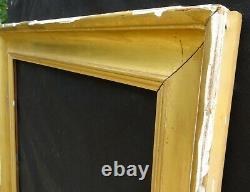 # 677 Framework Xixth Wood Gold Leaf To Frame 74 X 60.4 CM