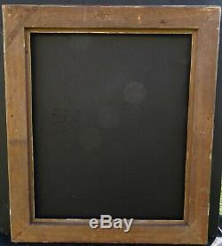 # 713 Framework Early Wood Xixth And Stucco Golden Frame For 66.3 X 55 CM