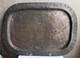 Ancient Large Plateau In Copper Engraved Flowers Empire Period 19th Century Palmettes