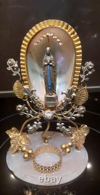 ANCIENT MEMORY OF LOURDES NINETEENTH CENTURY NAPOLEON III Nacre