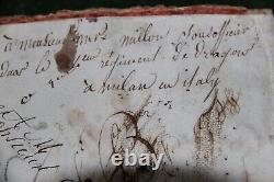 Abbreviated Manuscript Book of the Rules of French Versification Era 1st Empire