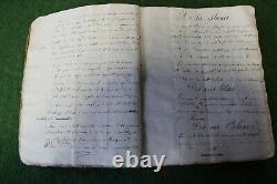 Abbreviated Manuscript Book of the Rules of French Versification Era 1st Empire