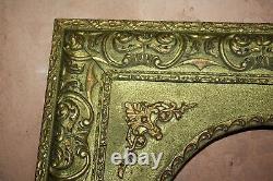 Ancient Beautiful Frame Wood And Stuc Doré Epoque Empire Restoration Xixth Louis XVI