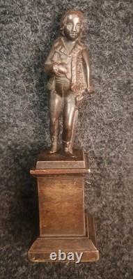 Ancient Bronze Statuette of the Eaglet Son of Napoleon I, 19th Century