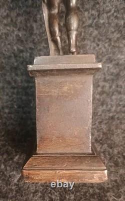 Ancient Bronze Statuette of the Eaglet Son of Napoleon I, 19th Century