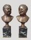 Ancient Bronzes Of Jean Who Laughs And Jean Who Cries, 19th Century