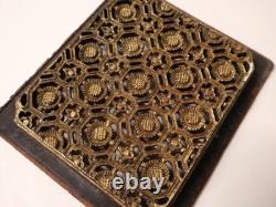 Ancient Carved and Openwork Lacquered and Gilded Wooden Panel China Ming Dynasty