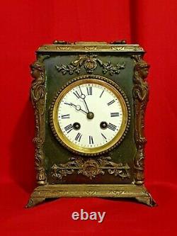 Ancient Clock, Napoleon III Period 19th Century