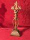 Ancient Crucifix Cross Christ In Wood Sculpted Age Xviii Or Xix