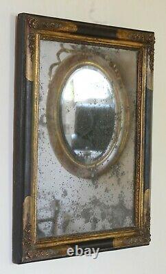 Ancient Period Mirror Restoration Gilded To Sheet Xixth. Mirror Specchio