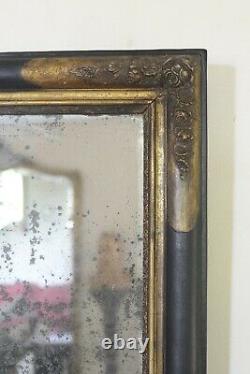 Ancient Period Mirror Restoration Gilded To Sheet Xixth. Mirror Specchio
