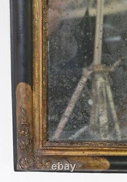 Ancient Period Mirror Restoration Gilded To Sheet Xixth. Mirror Specchio