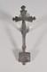 Ancient Beautiful Orthodox Hand Cross In Wrought Iron, 18th-19th Century.