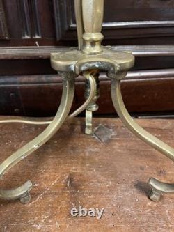 Antique Bronze Candlestick Chandelier 19th Century High Era Morocco Islamic Art