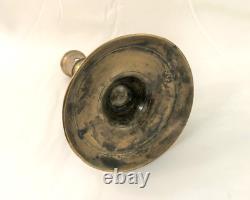 Antique Bronze Candlestick from the High Middle Ages 17th Century Louis XIII Period