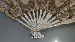 Antique Fan 19th Century Romantic Era