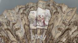 Antique Fan 19th Century Romantic Era