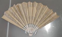 Antique Fan 19th Century Romantic Era