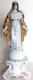 Antique Great Virgin 19th Century, Paris Porcelain 19th Century