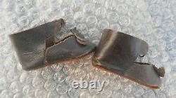 Antique Pair Shoes Socks Jumeau Size 7 Period Late Xixth