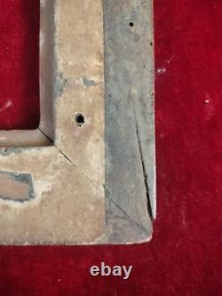 Antique Period Frame. Polychrome Wood. Spain. 17th-18th Centuries