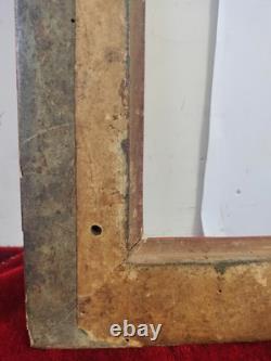 Antique Period Frame. Polychrome Wood. Spain. 17th-18th Centuries