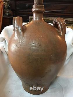 Antique Sandstone Bellow Varnished Era Xixth Shabby Decoration