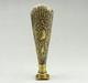 Antique Silver-gilt Seal Stamp With Boar&rsquo;s Head Hallmark, 19th Century