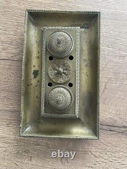 Antique large bronze inkwell Empire Restoration period