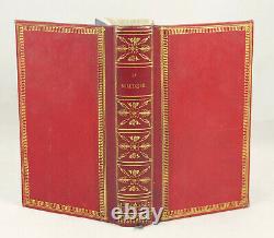 Arlincourt, The Solitaire, 1821, 4e, Half-maroquin Of The Time