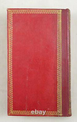 Arlincourt, The Solitaire, 1821, 4e, Half-maroquin Of The Time