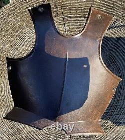 Armor breastplate Wrought Iron 18th 19th high medieval period 18th 19th