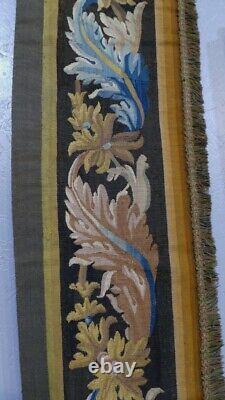 Aubusson Tapestry Door With Acanthus Leaves, 19th Century