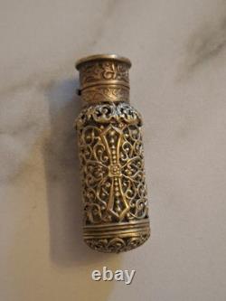 Authentic 19th-century pocket flask (Napoleon III / Victorian)