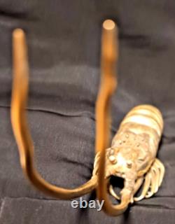 BRONZE LANGOUSTE SCULPTURE JAPAN MEIJI PERIOD 19th CENTURY VERY GOOD CONDITION